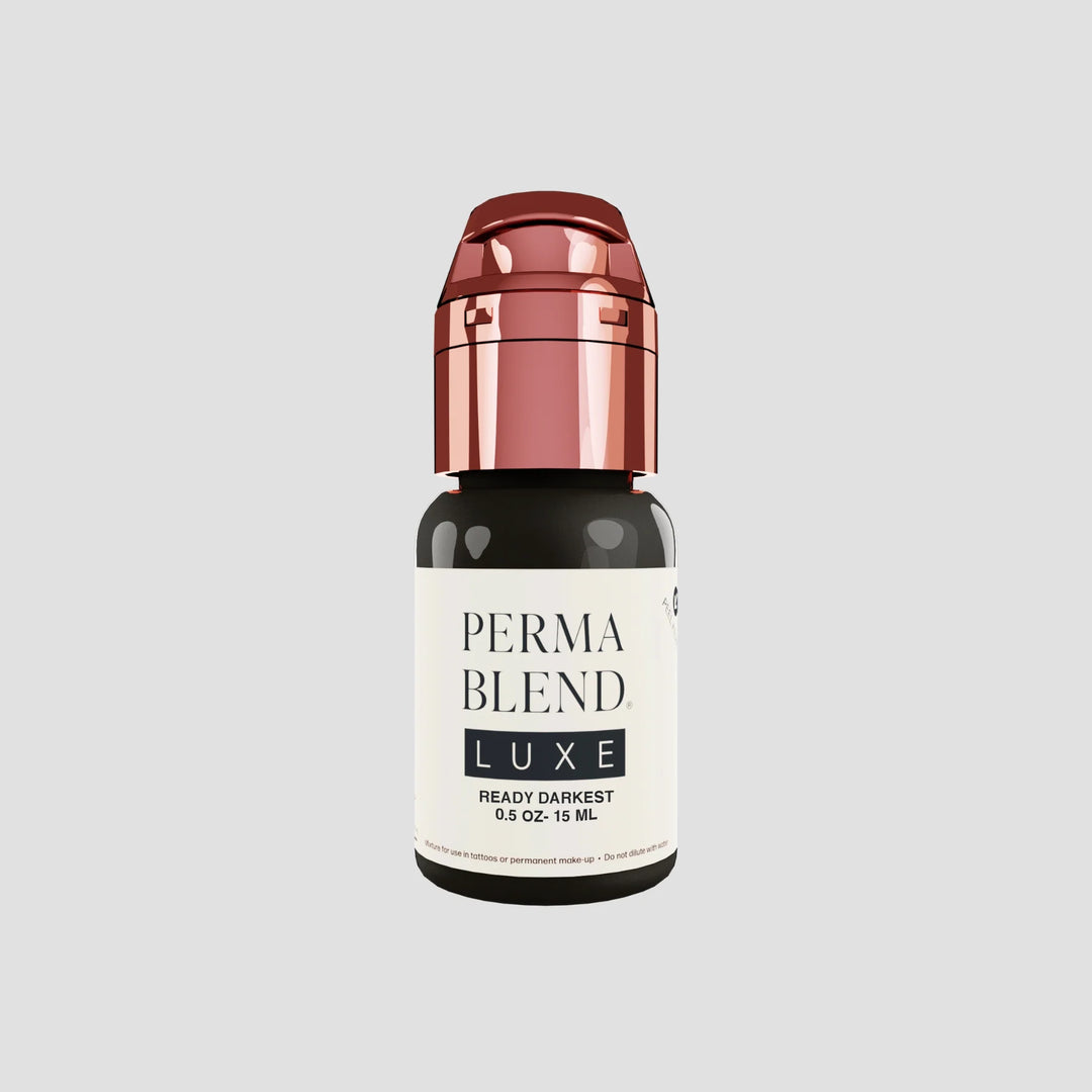 Perma Blend Luxe Ready-To-Go Pre-Modified Pigment Set by Perma Blend, Permanent Makeup Pigments, Pigments for Eyebrows, Microblading pigment, Ombre Powder Brow pigment, Ready Darkest