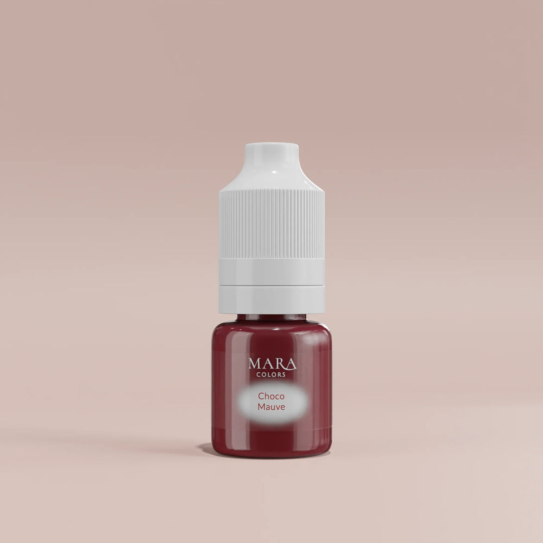Choco Mauve 5ml lip pigment, permanent makeup pigment by Mara Colors, Mara Pro pigments