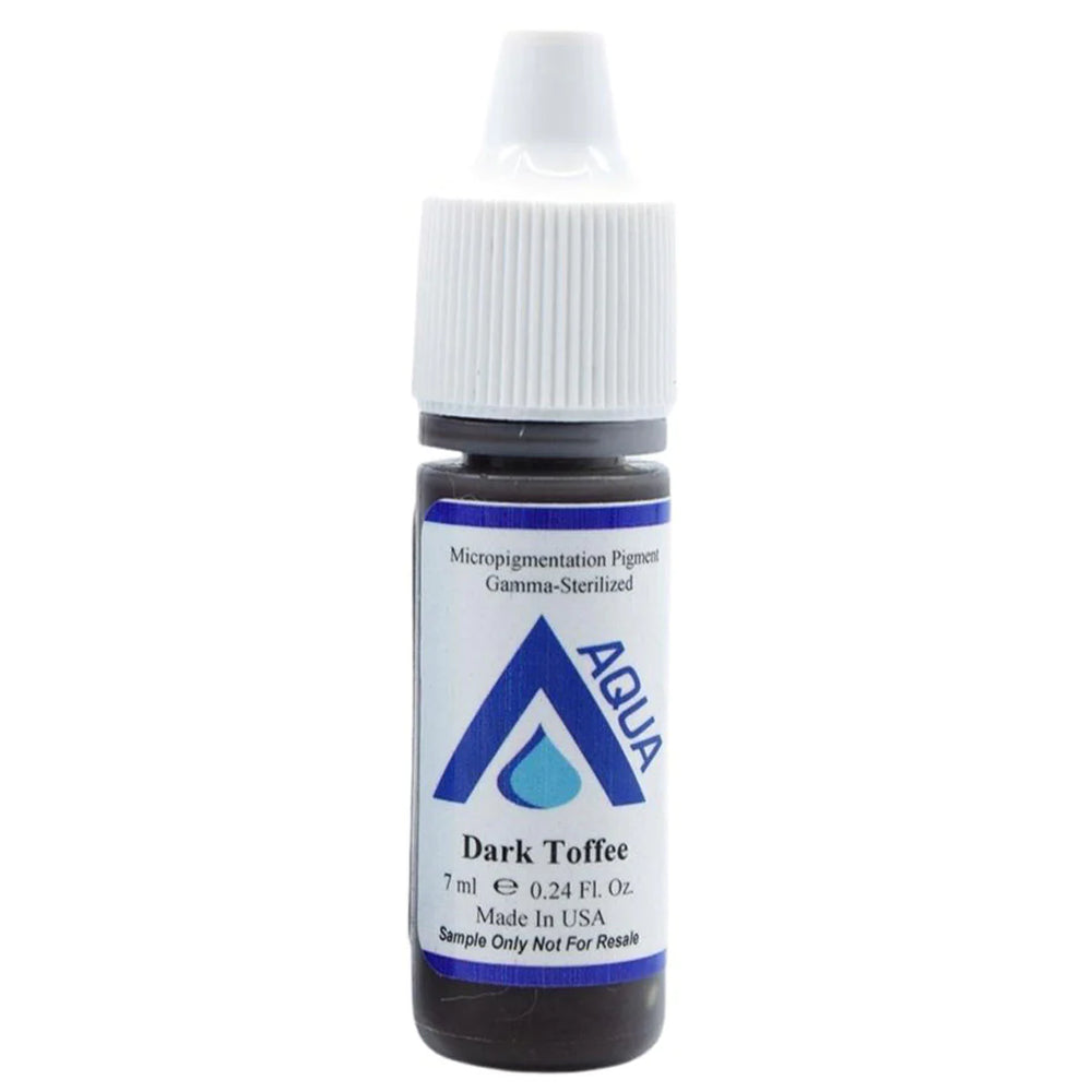 Dark Toffee 7ml by Li Pigments, Li Aqua Pigment line, micropigmentation pigment, eyebrow pigment