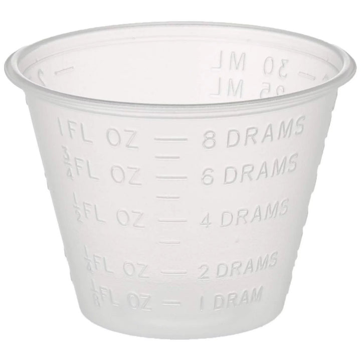Dynarex Medicine Cups, 100 quantity per order, SMP Supplies, front view