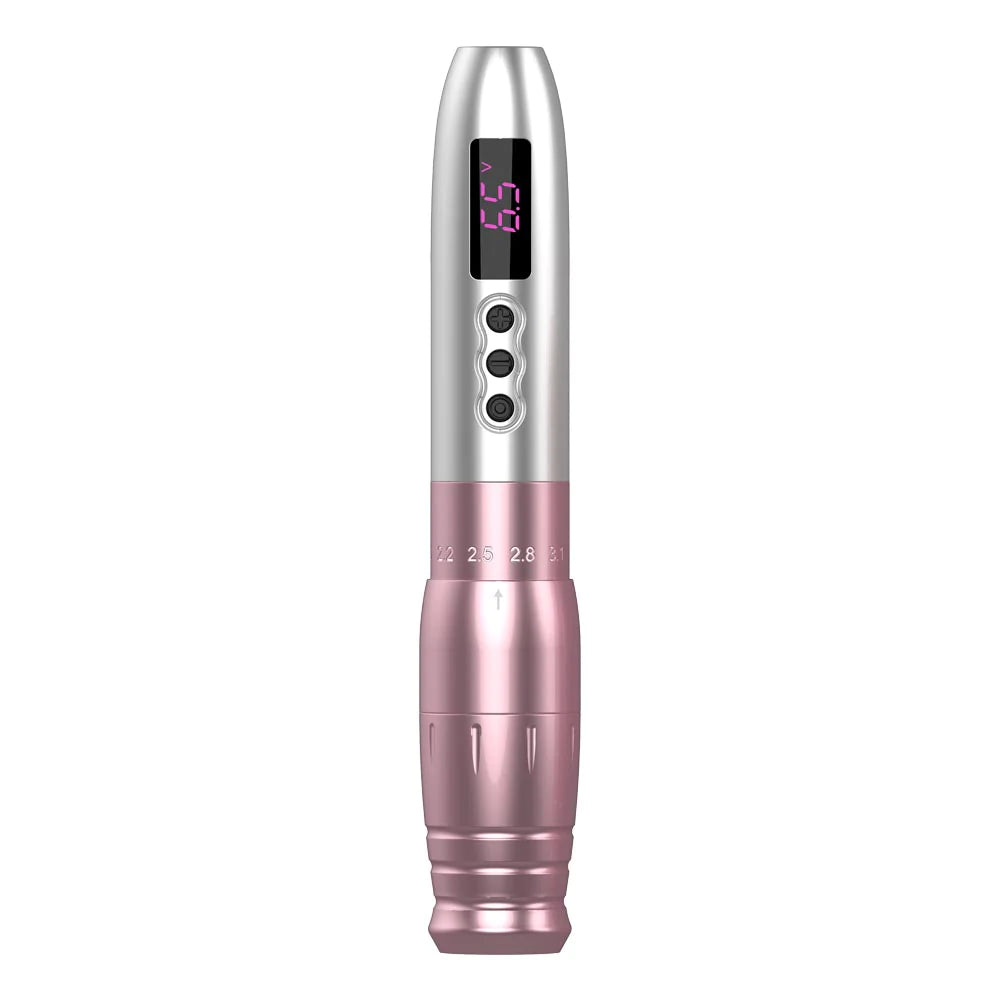 EZ LOLA AIR PRO PMU Pen Wireless tattoo machine in Pink