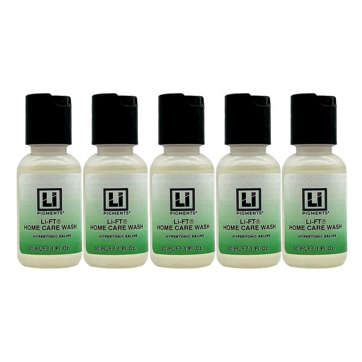 Li-FT Home Care Wash 5 pack, Saline Removal, by Toronto Brow Shop