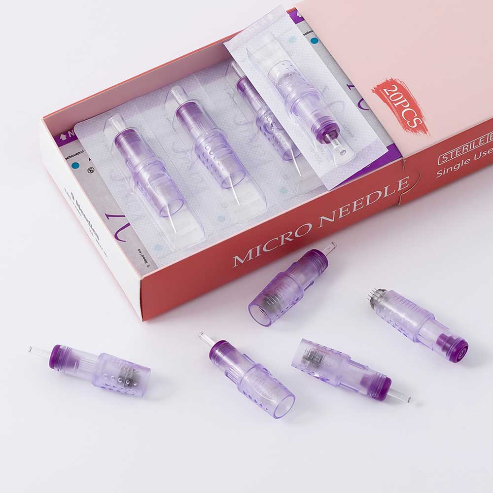 Venus Universal Micro Needle Cartridges by POPU Microbeauty, sold by Toronto Brow Shop with packaging