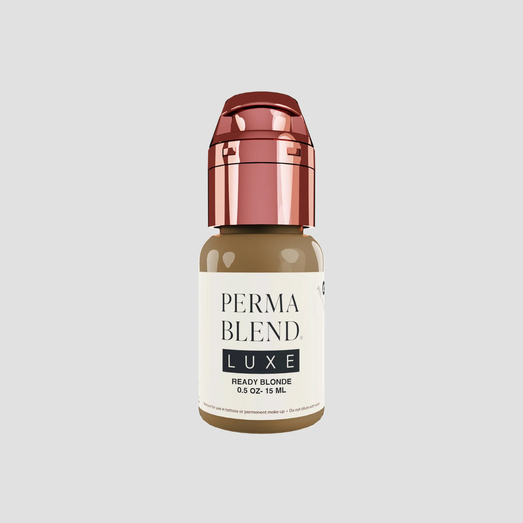Perma Blend Luxe Ready-To-Go Pre-Modified Pigment Set by Perma Blend, Permanent Makeup Pigments, Pigments for Eyebrows, Microblading pigment, Ombre Powder Brow pigment, Ready Blonde