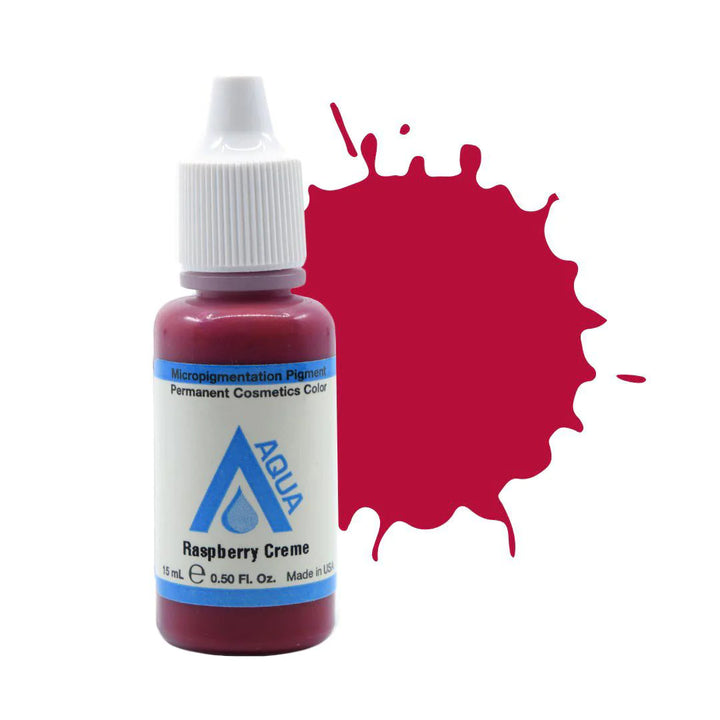 Raspberry Creme 15ml by Li Pigments, Li Aqua Pigment line, micropigmentation pigment, lip pigment