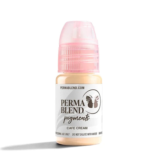 Cafe Cream, Areola pigment by Perma Blend, permanent makeup pigment for micropigmentation, front view
