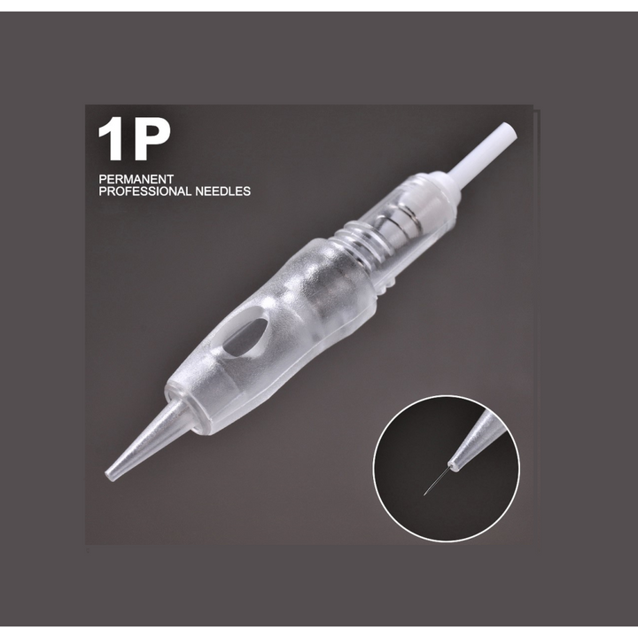 1RL Needle Cartridge, permanent makeup pen needle cartridge with 1RL Needle showing 