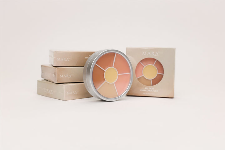 All Skin Magic Wheel Concealer by Mara Pro, Eyebrow Concealer, Makeup concealer, permanent makeup supplies close up