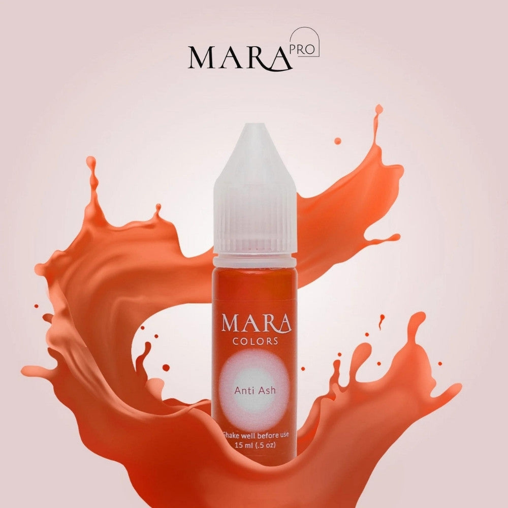 Anti Ash lip corrector pigment, permanent makeup pigment by Mara Colors, Mara Pro pigments with pigment