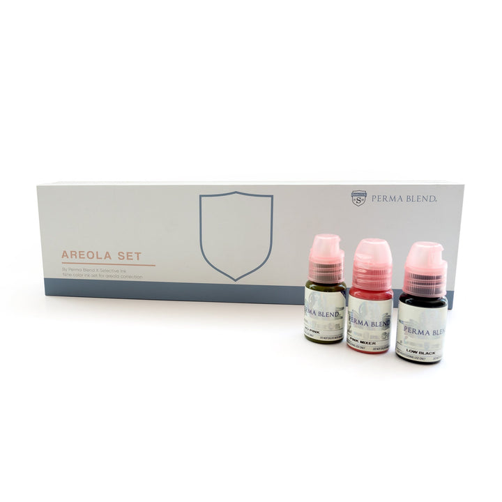 Areola Set by Perma Blend, Permanent Makeup Pigments, Pigments for Areola tattoo