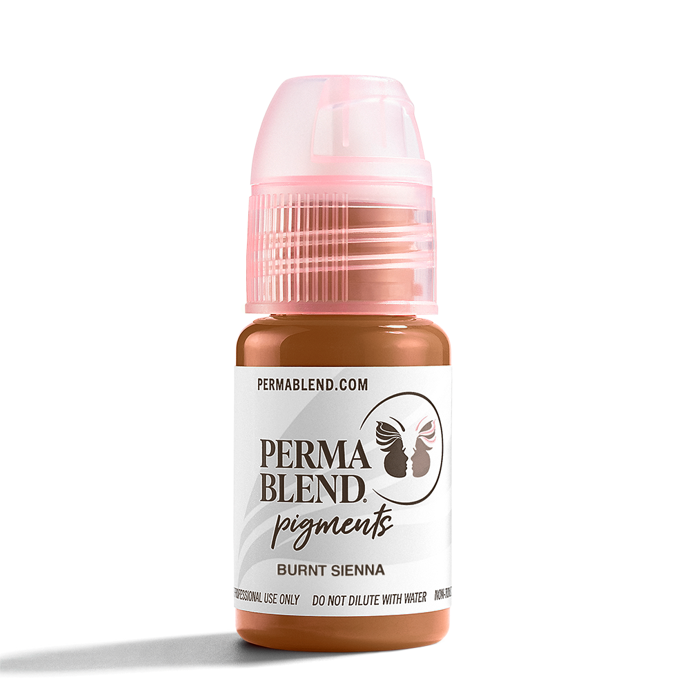 Perma Blend Burnt Sienna Brow eyebrow pigment front view