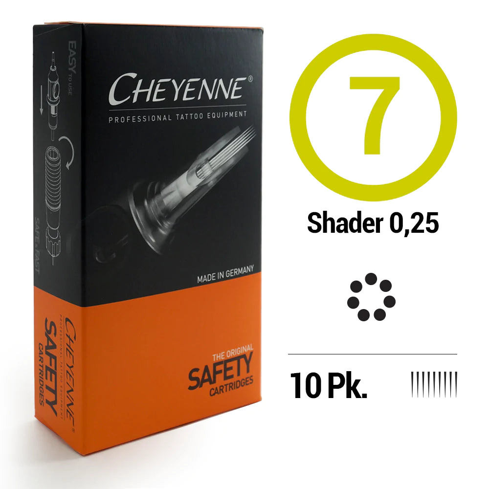 Cheyenne Safety Needle Cartridges