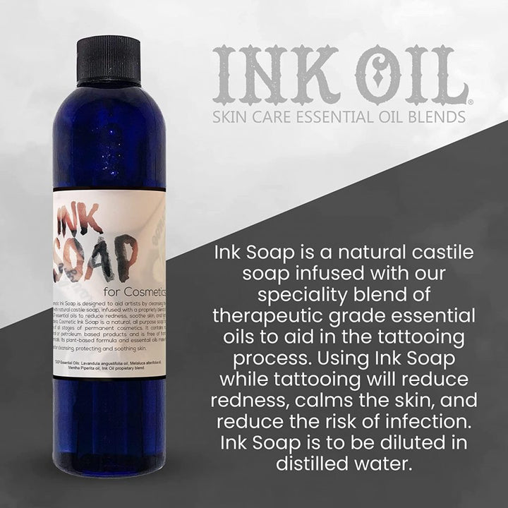 Cosmetic Ink Soap by Megan Nicole, Ink Oil ingredients