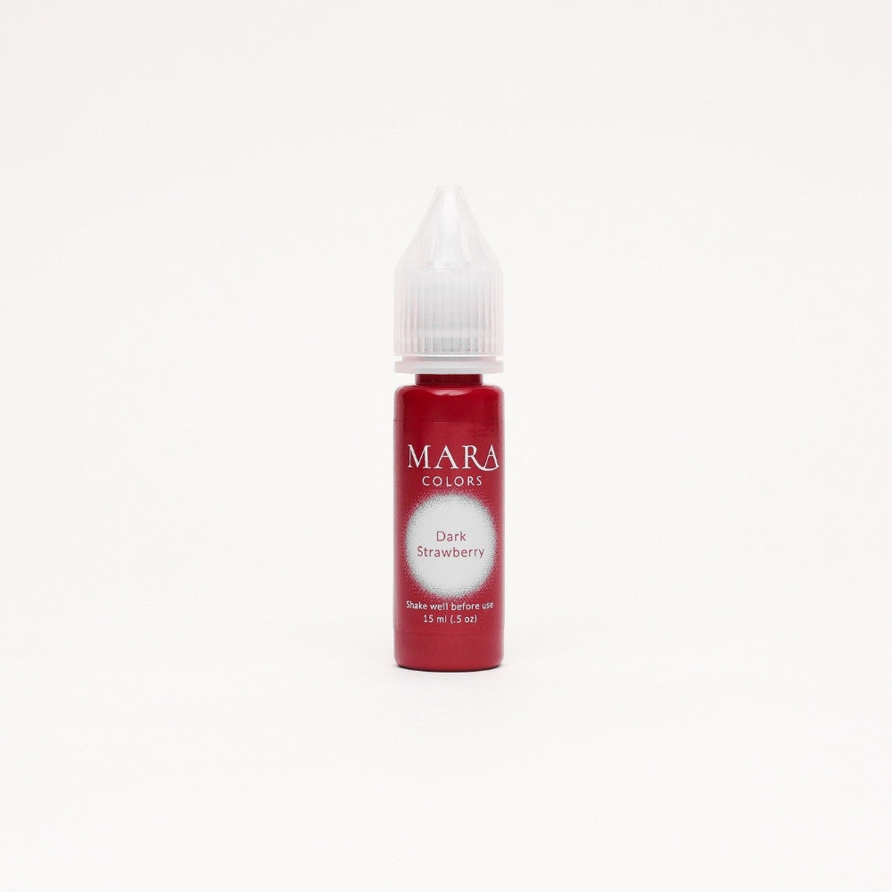 Dark Strawberry 15ml lip pigment, permanent makeup pigment by Mara Colors, Mara Pro pigments