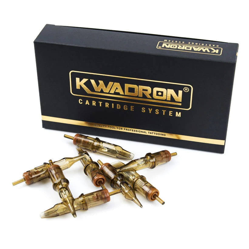 Kwadron Magnum Sublime Membrane Needle Cartridges in front of packaging