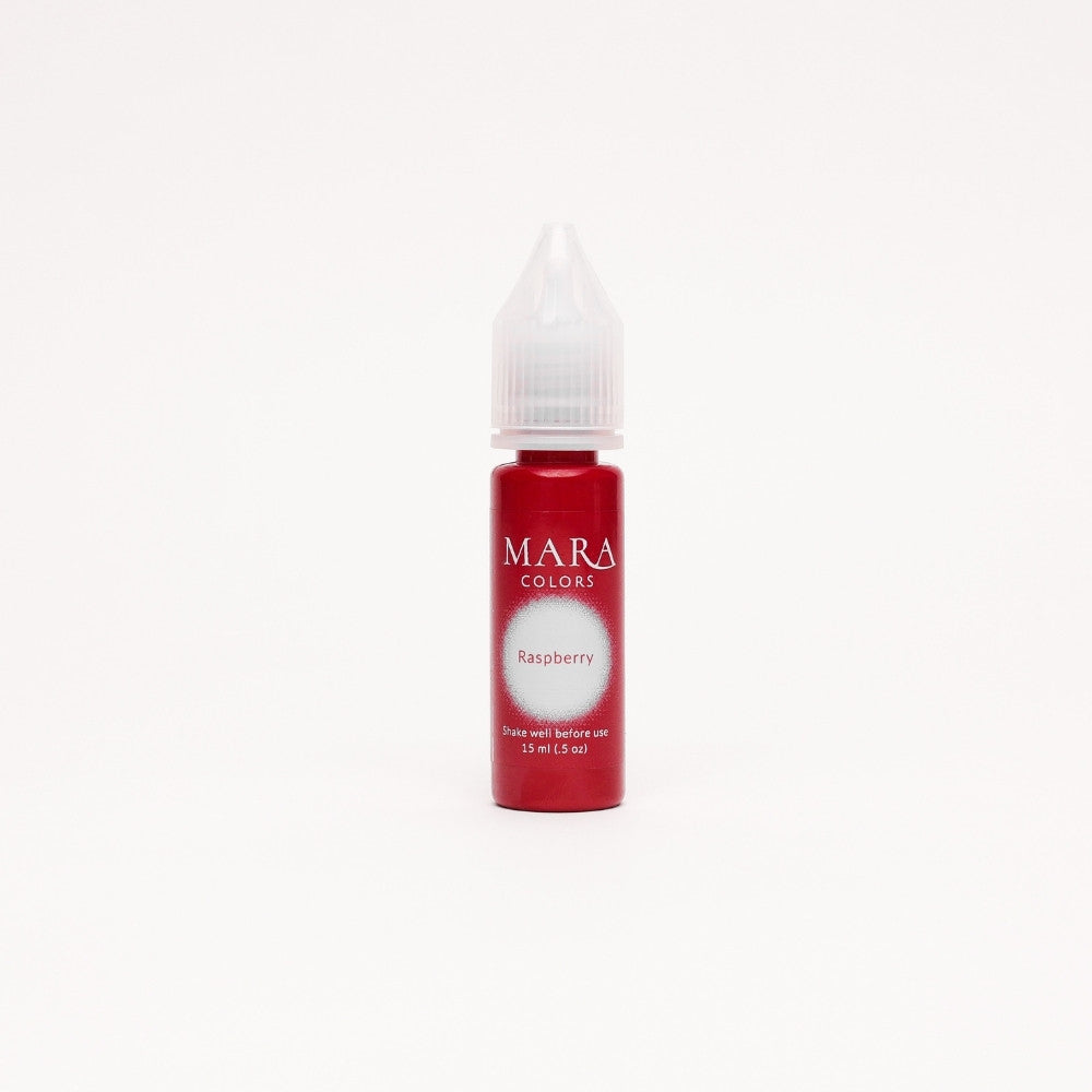 Raspberry 15ml lip pigment, permanent makeup pigment by Mara Colors, Mara Pro pigments