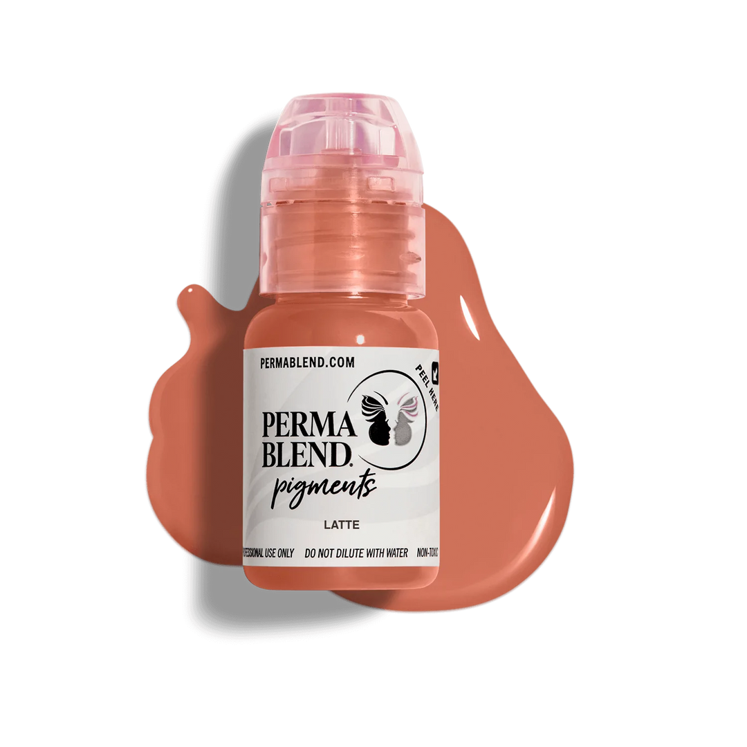 Signature Lip Set by Perma Blend, Permanent Makeup Pigments, Pigments for Lip Blush, Latte