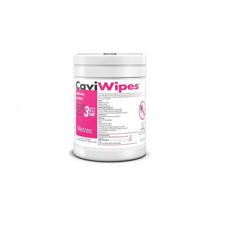 Caviwipes Disinfectant Towelettes 160/Tub, hospital grade disinfectant wipe, hospital grade sanitize, front