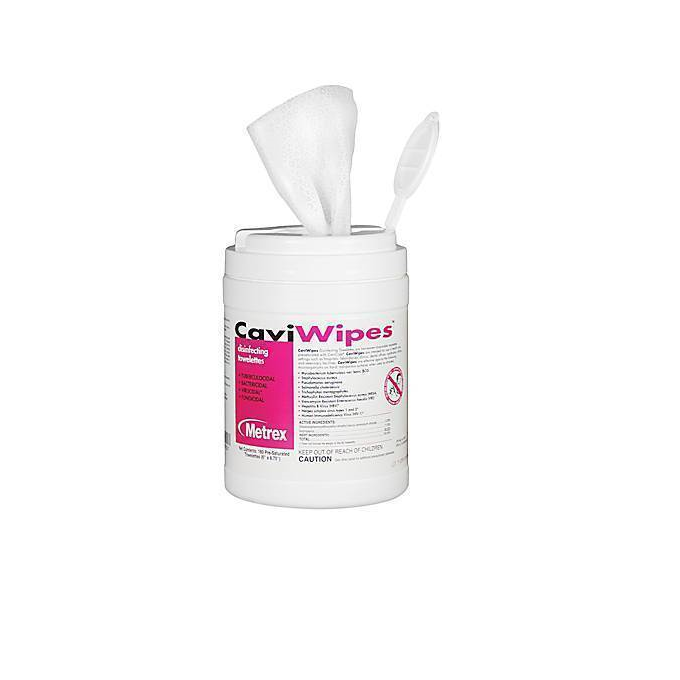 Caviwipes Disinfectant Towelettes 160/Tub, hospital grade disinfectant wipe, hospital grade sanitize, front open