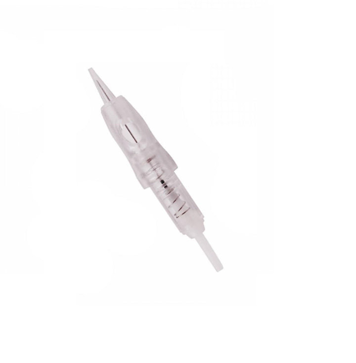 1RL Needle Cartridge with membrane, permanent makeup pen needle cartridge facing up